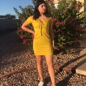 Cute causal yellow Dress ⭐️